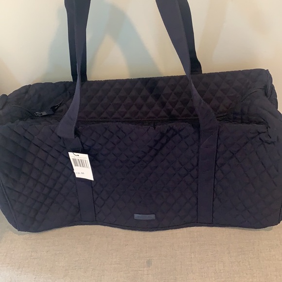 Vera Bradley Handbags - NWT Vera Bradley large duffel classic navy